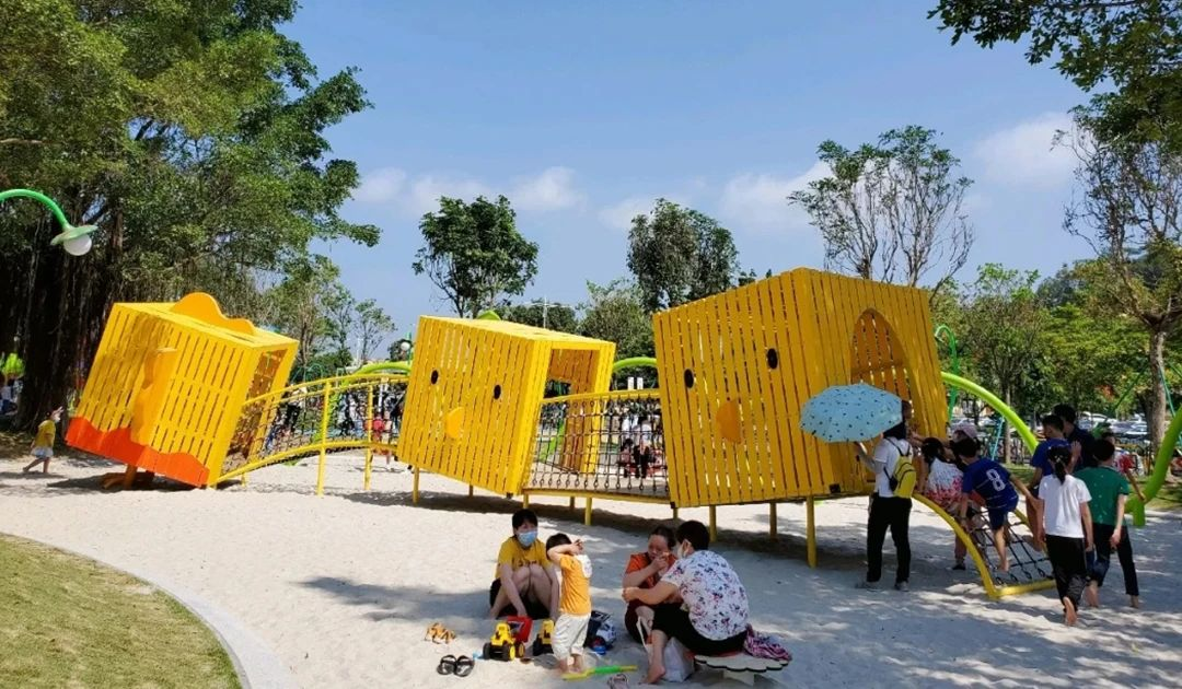 Children Enjoy Sand Play